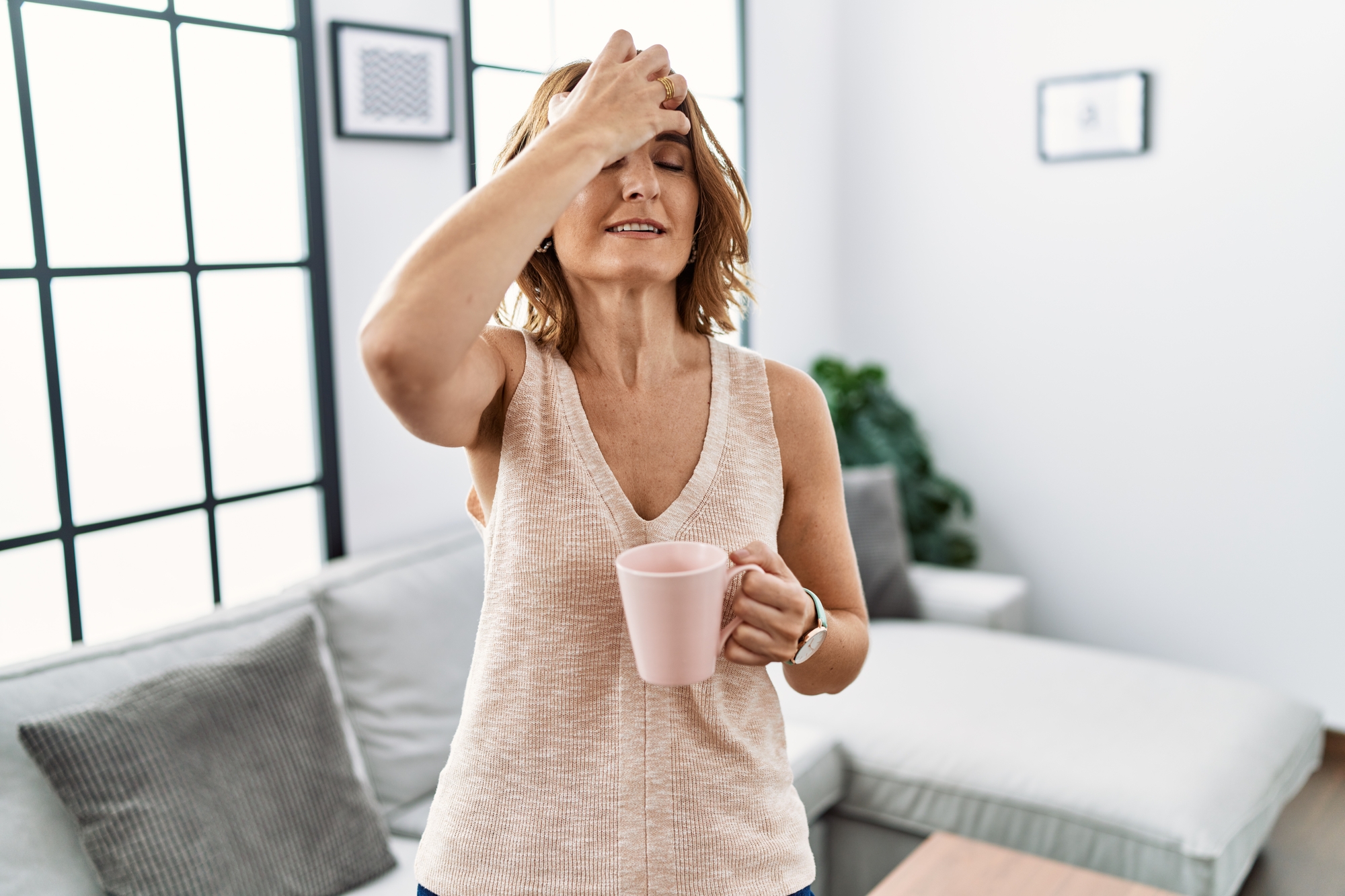 stres a menopauza