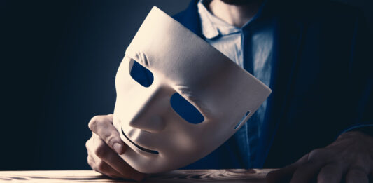 Mężczyzna o dwóch twarzach